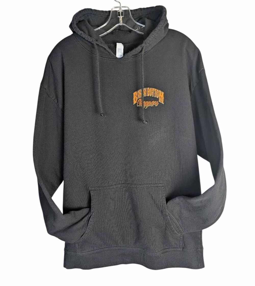 SpongeBob SquarePants bikini bottom choppers black & orange hoodie sweatshirt L